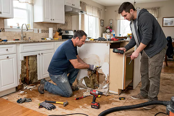 Kitchen Water Damage Repair Lynnwood