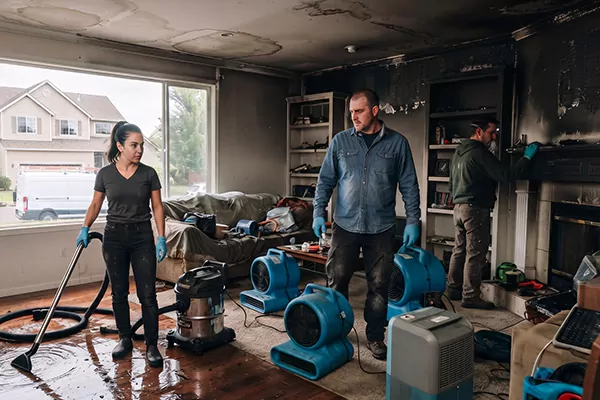 Smoke and Water Damage Restoration Lynnwood