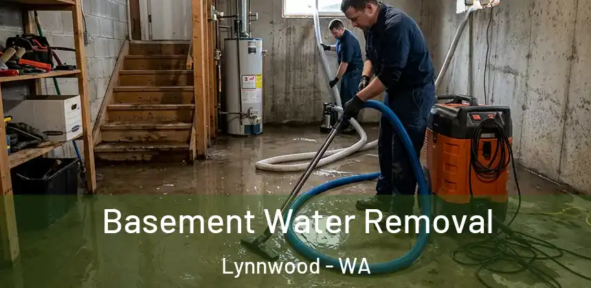 Basement Water Removal Lynnwood - WA