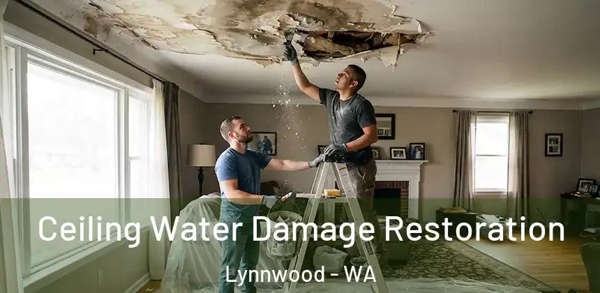 Ceiling Water Damage Restoration Lynnwood - WA