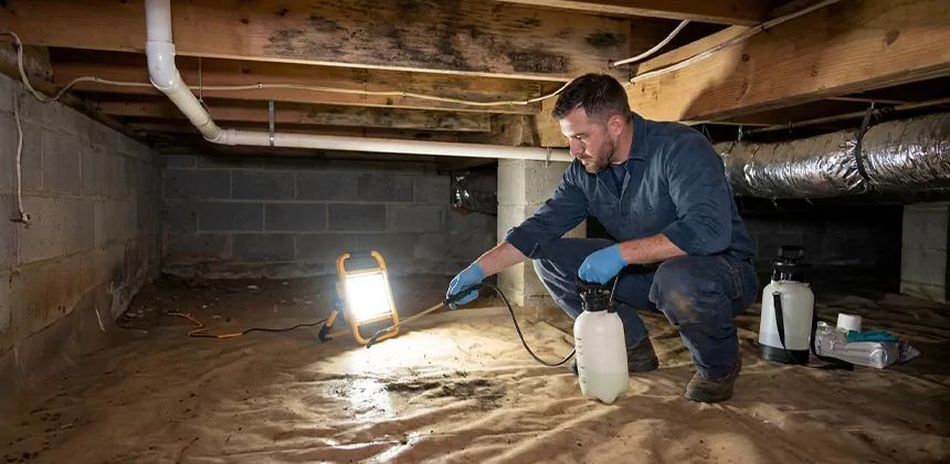 Crawl Space Mold Treatment in Lynnwood