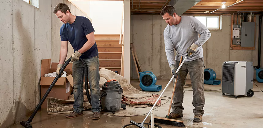 Basement Flood Water Removal in Lynnwood