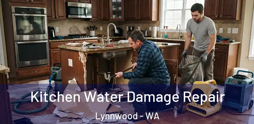  Kitchen Water Damage Repair Lynnwood - WA